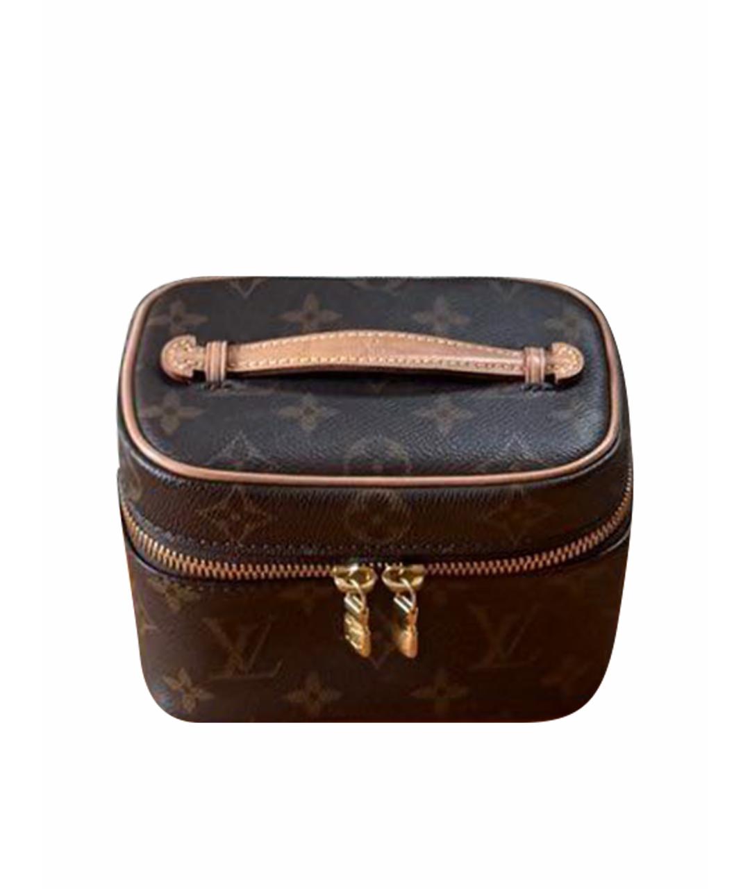 LOUIS VUITTON Бежевая косметичка, фото 5