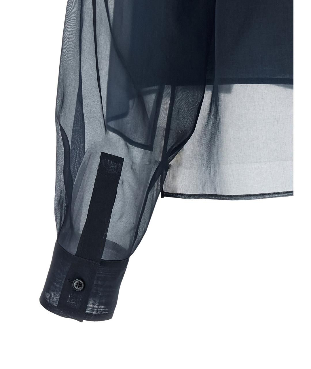 WEEKEND MAX MARA Синяя хлопковая блузы, фото 4