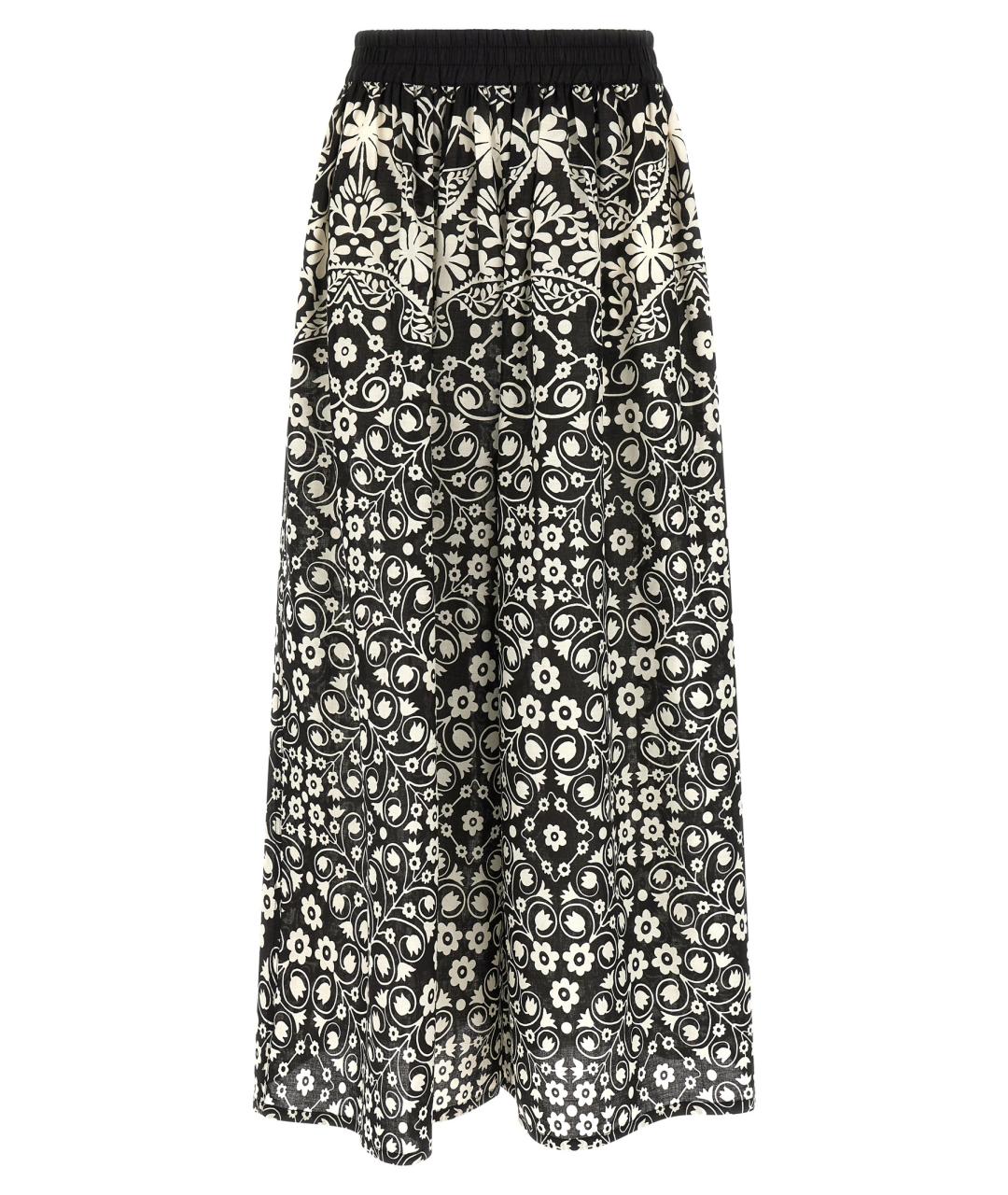 WEEKEND MAX MARA Мульти хлопковые брюки широкие, фото 1