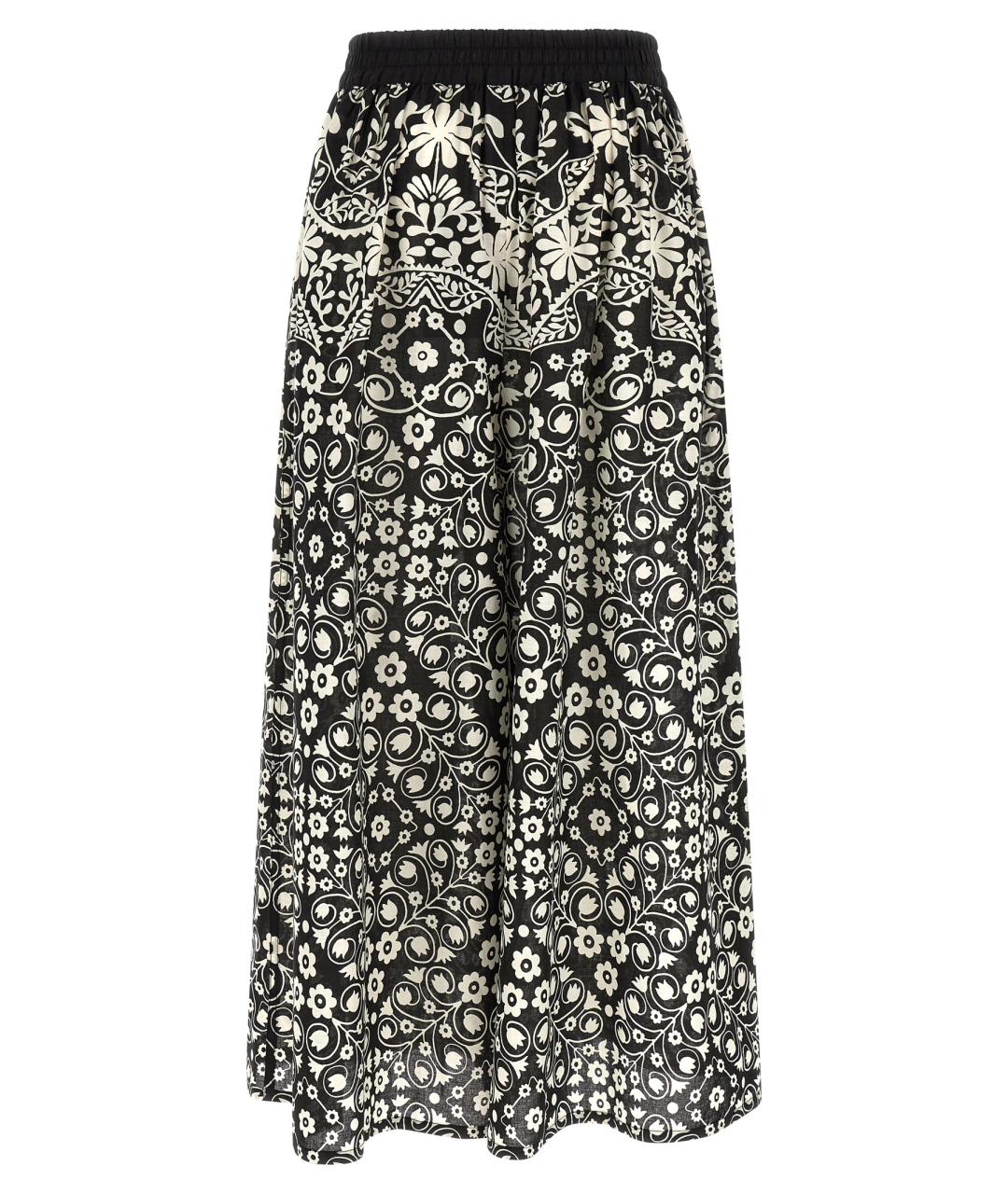 WEEKEND MAX MARA Мульти хлопковые брюки широкие, фото 2
