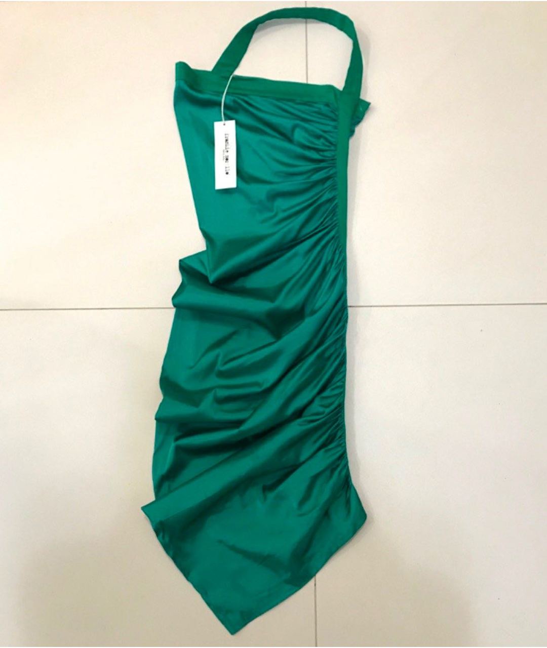 FRANKIE MORELLO Зеленые вискозное коктейльное платье, фото 3
