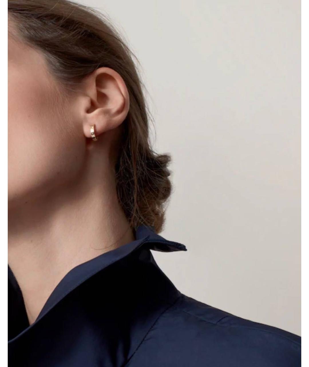 CARTIER Золотые серьги из желтого золота, фото 6