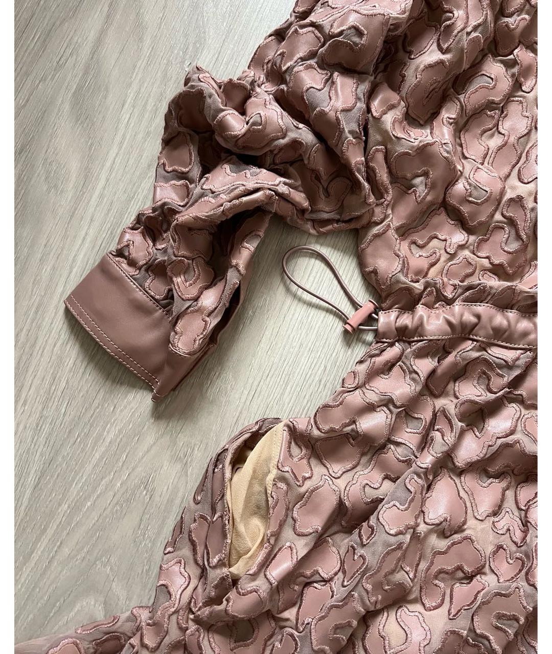 STELLA MCCARTNEY Розовое полиэстеровое повседневное платье, фото 4