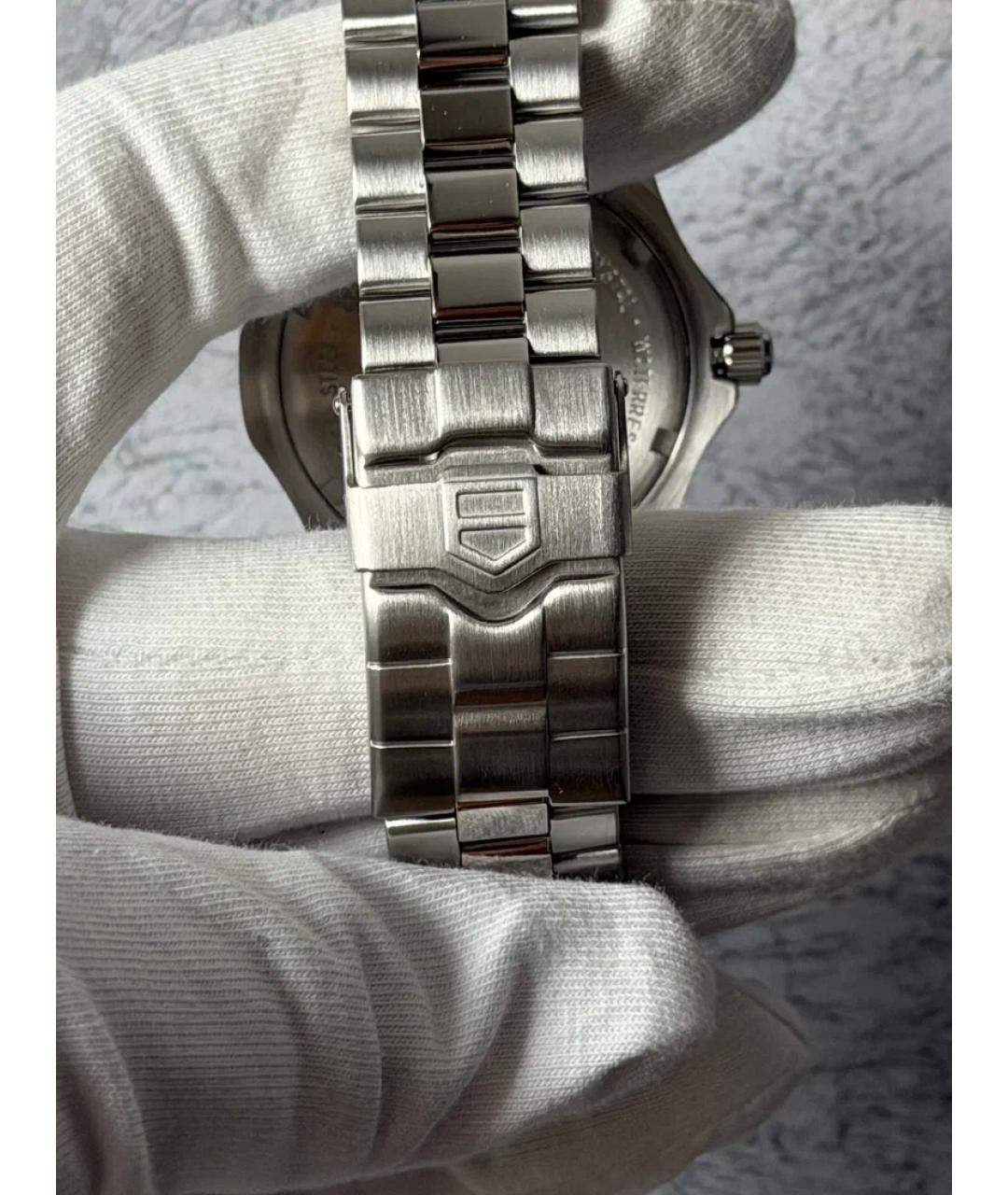 TAG HEUER Синие металлические часы, фото 7