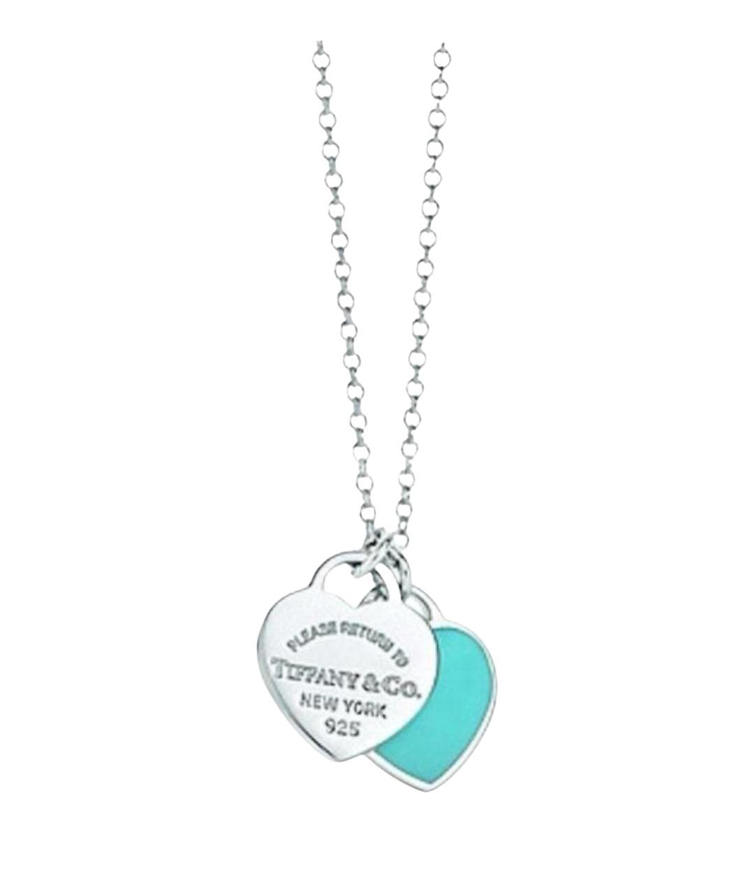 TIFFANY&CO Белое серебряное колье, фото 1