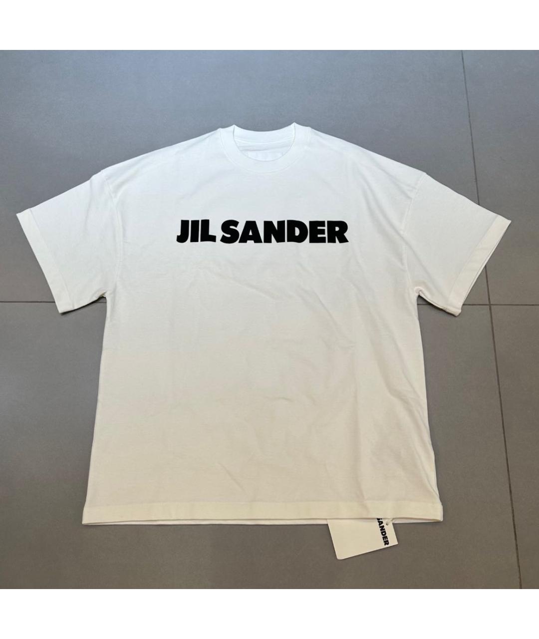 JIL SANDER Белая футболка, фото 6