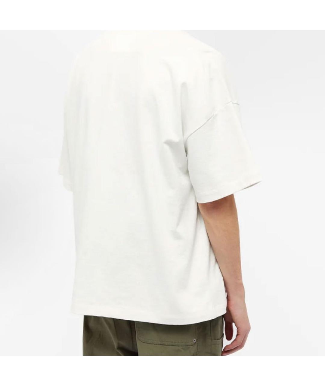 JIL SANDER Белая футболка, фото 3