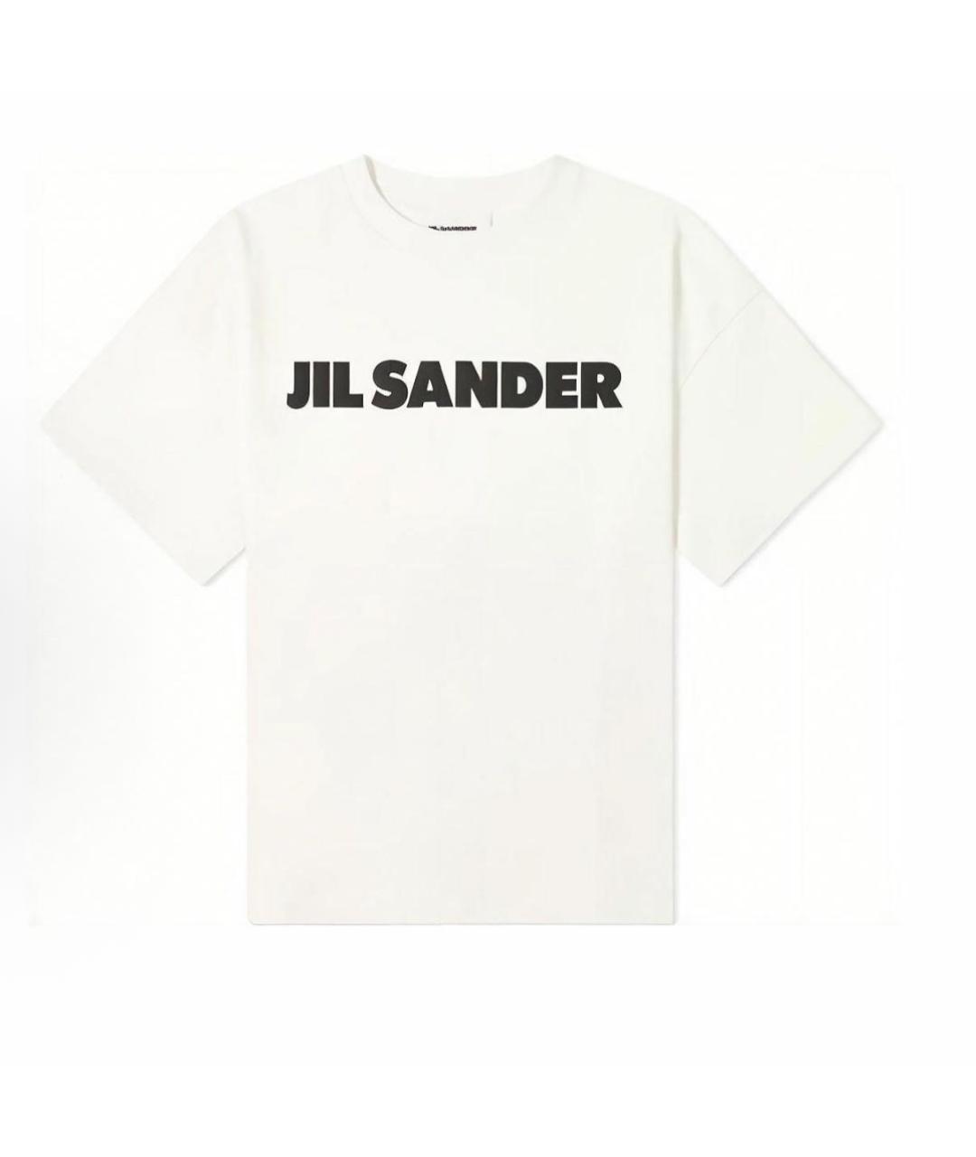 JIL SANDER Белая футболка, фото 9