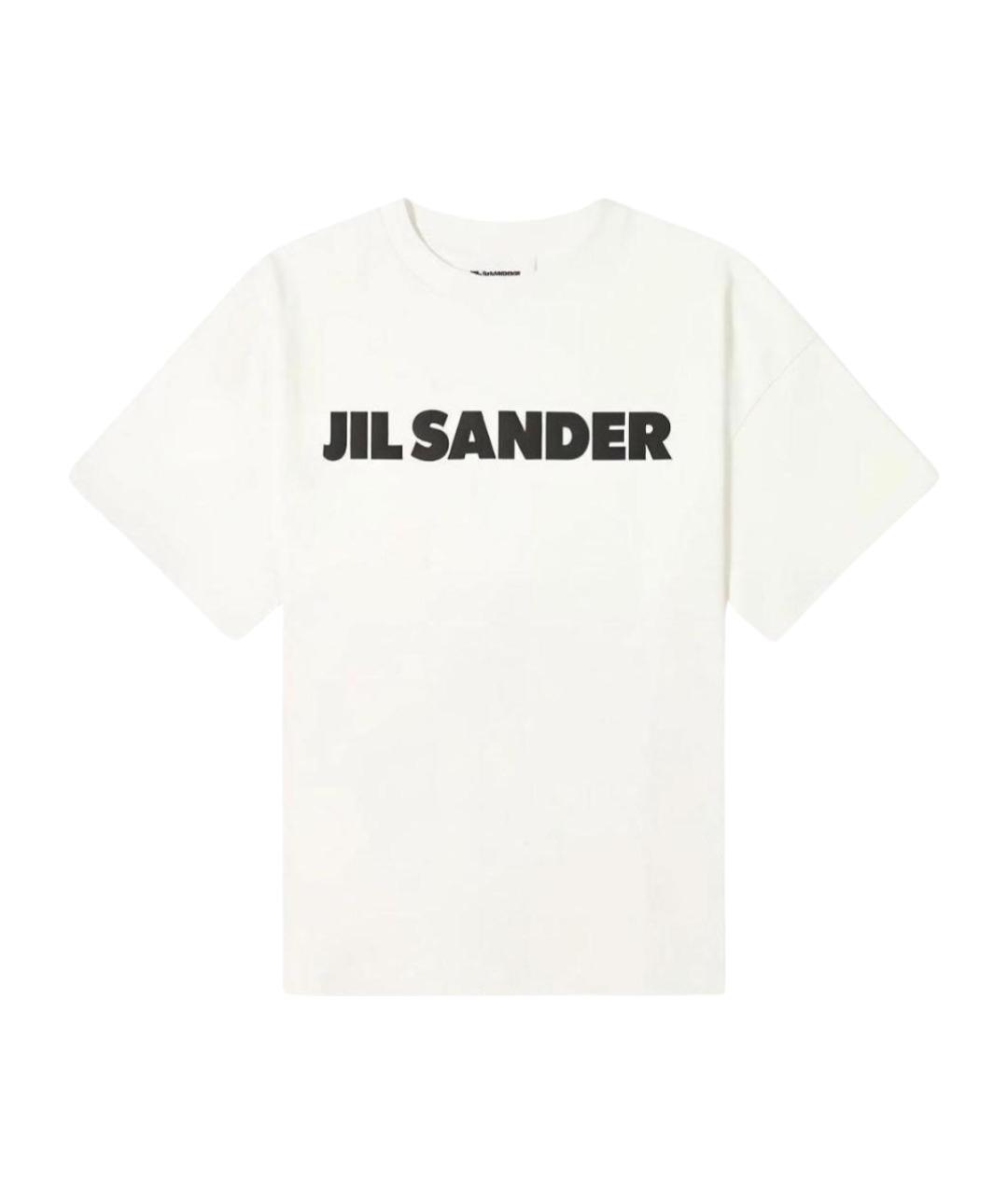 JIL SANDER Белая футболка, фото 1