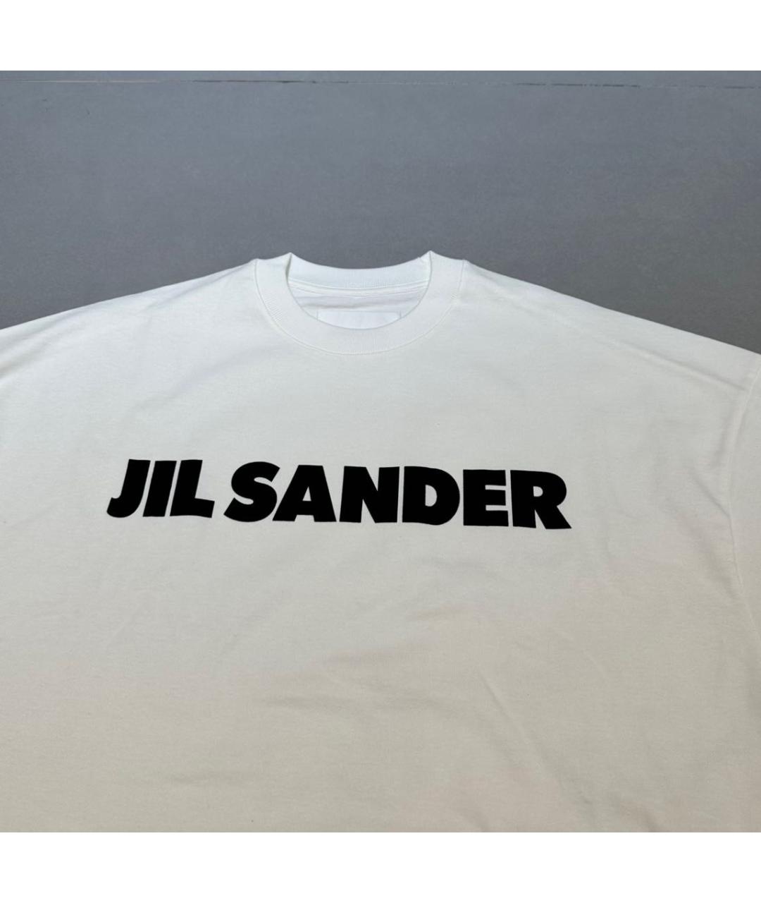 JIL SANDER Белая футболка, фото 7