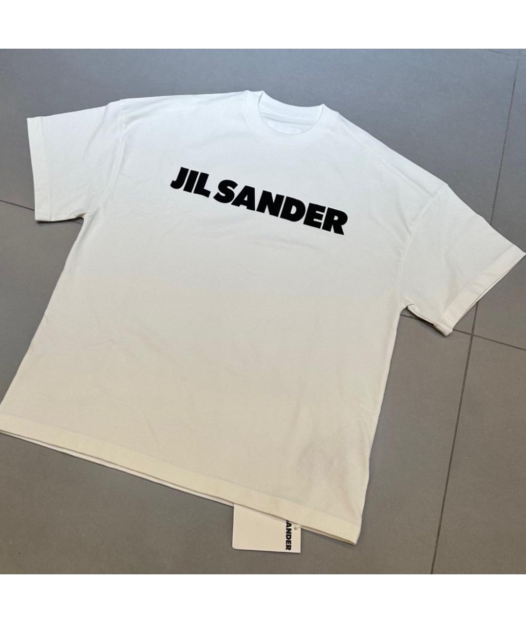 JIL SANDER Белая футболка, фото 8