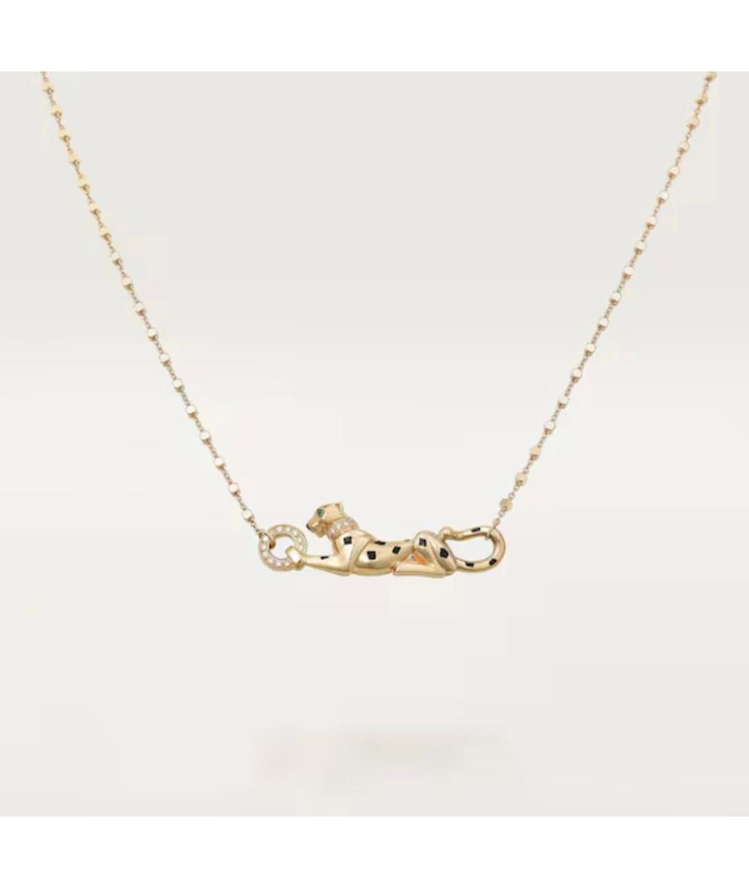 CARTIER Золотое колье из желтого золота, фото 4