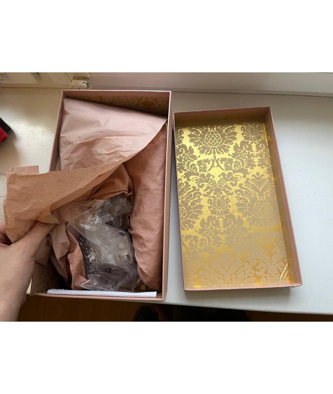 MIU MIU Серебряные туфли, фото 6