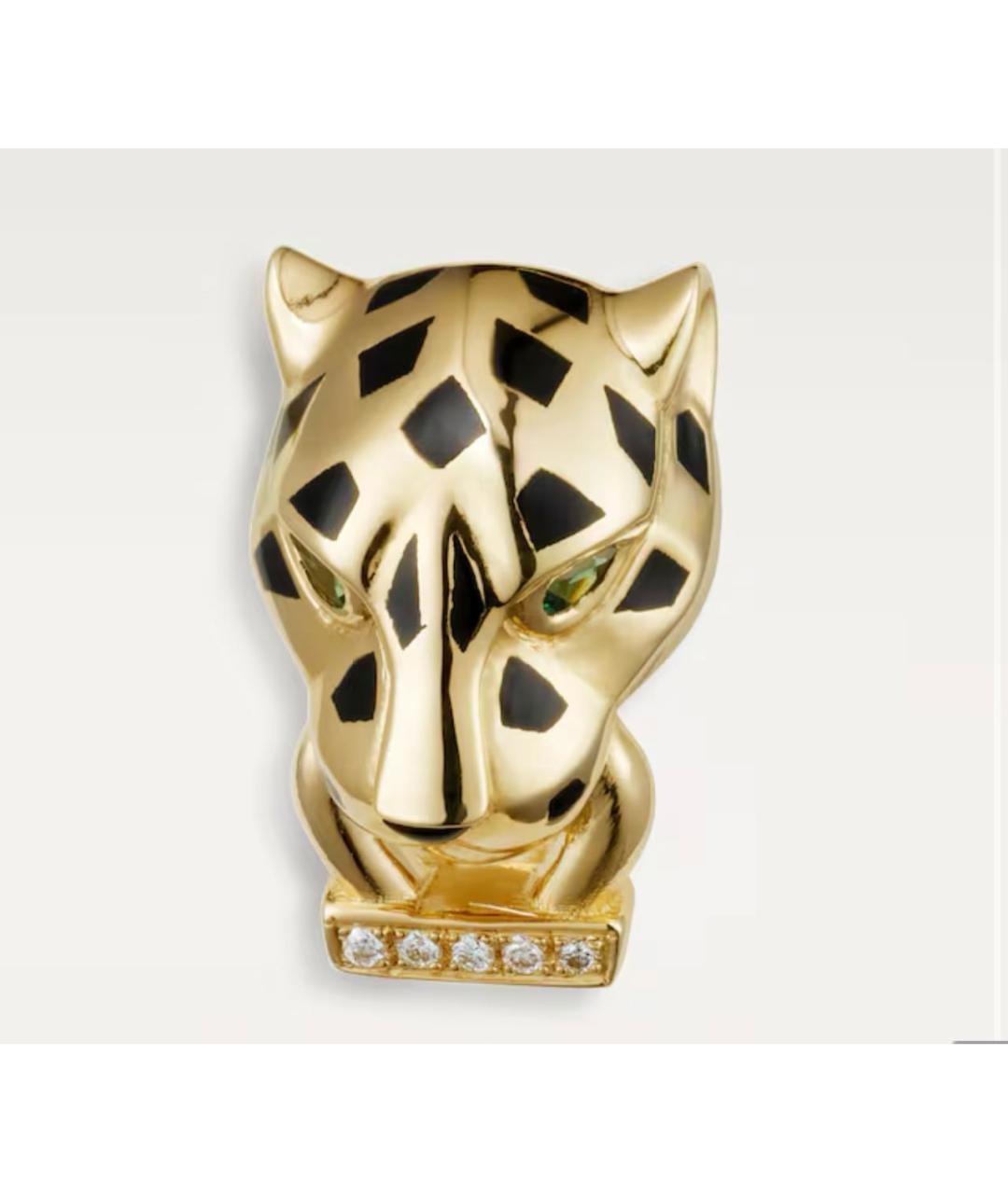 CARTIER Золотые серьги из желтого золота, фото 4