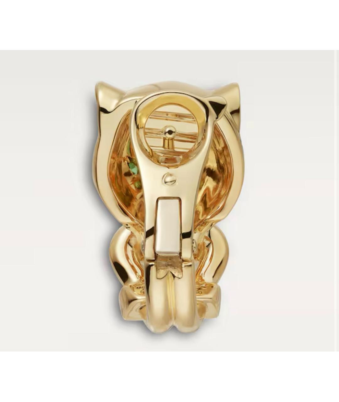CARTIER Золотые серьги из желтого золота, фото 2
