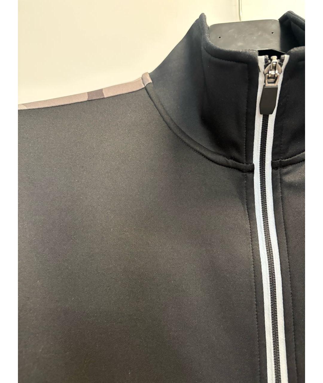 MICHAEL KORS Черная полиэстеровая спортивная куртка, фото 4