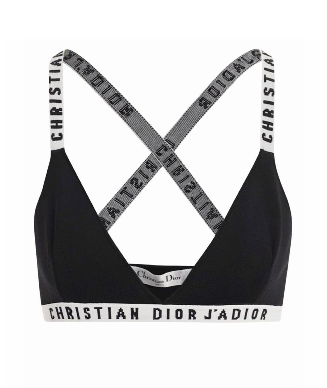CHRISTIAN DIOR Черный бюстгалтеры, фото 1