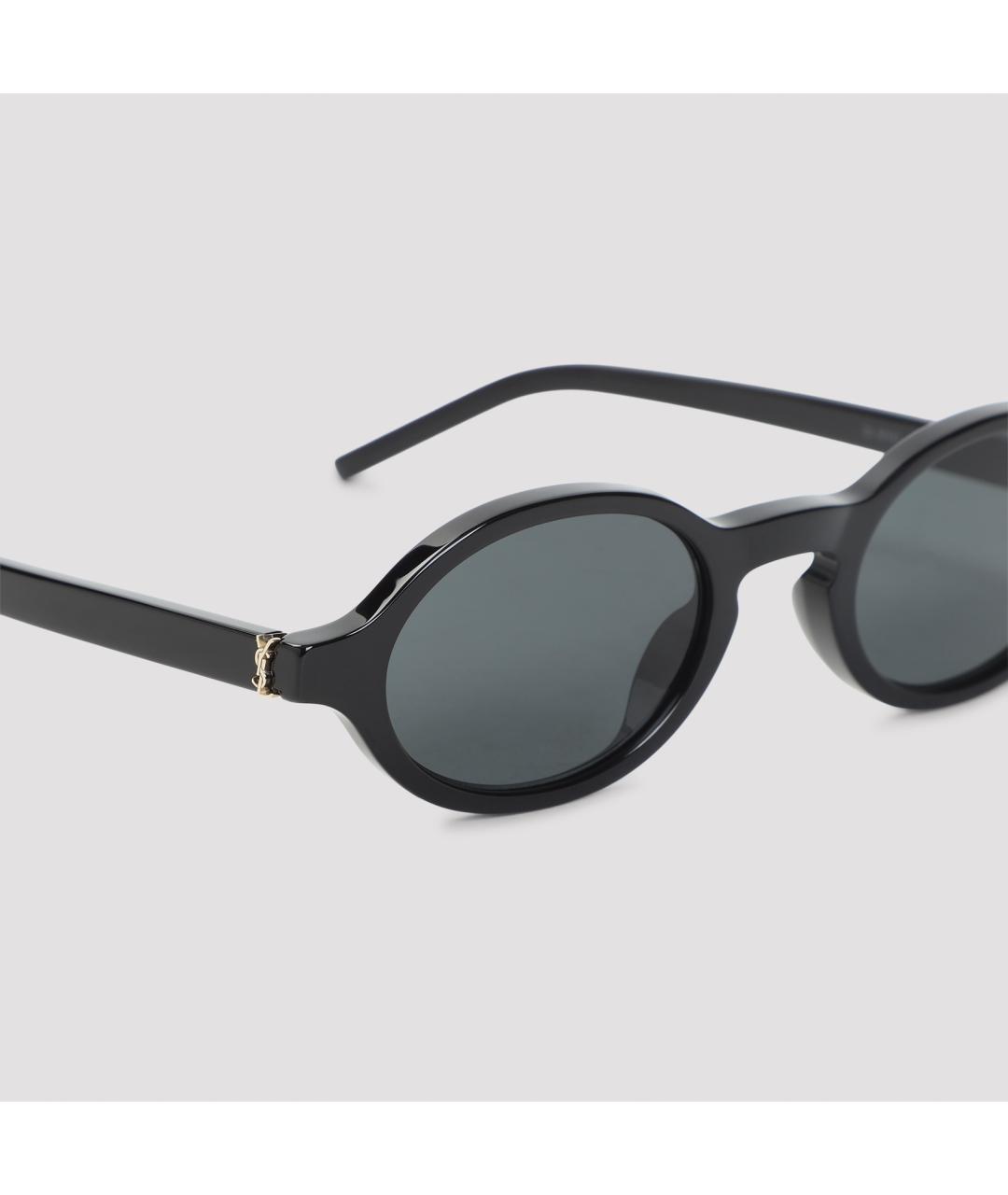 SAINT LAURENT Черные солнцезащитные очки, фото 5
