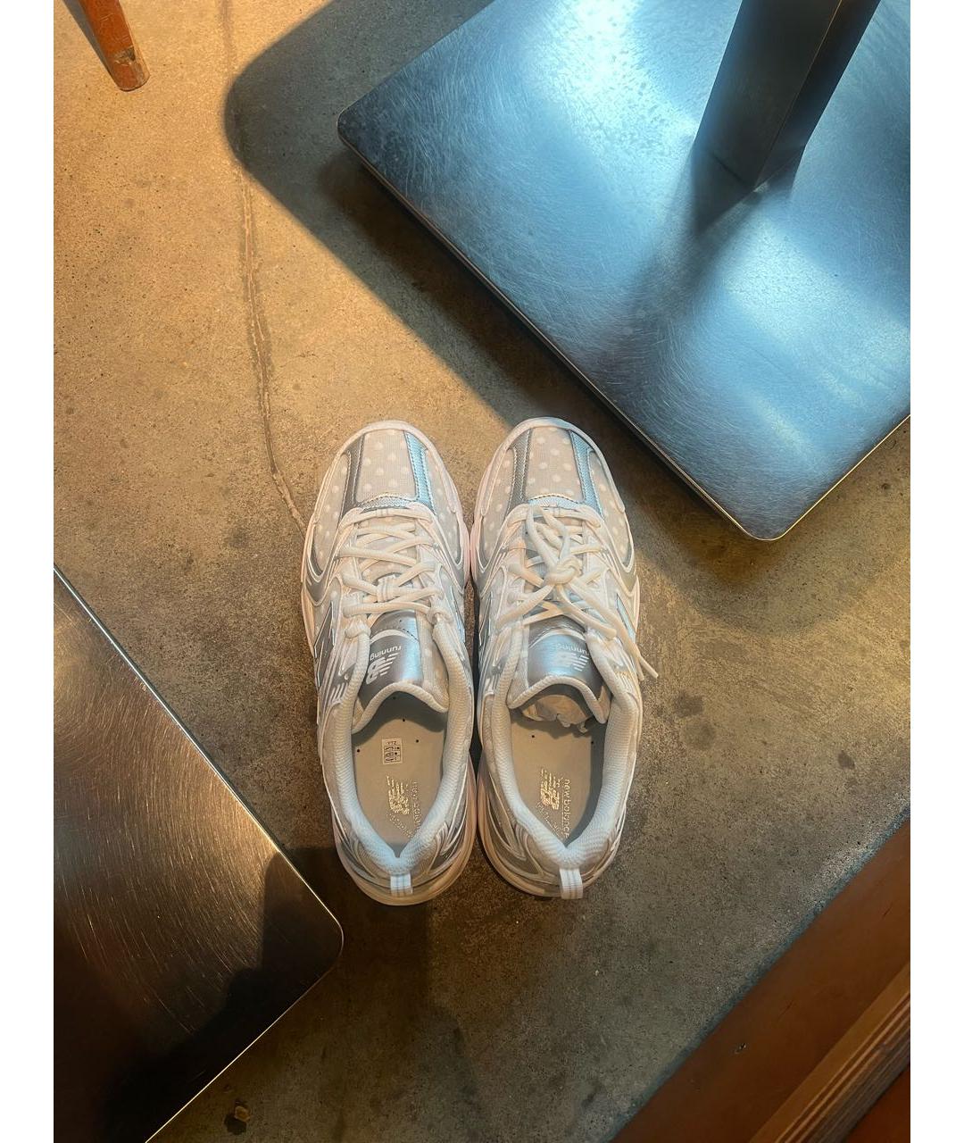 NEW BALANCE Белые синтетические кроссовки, фото 3