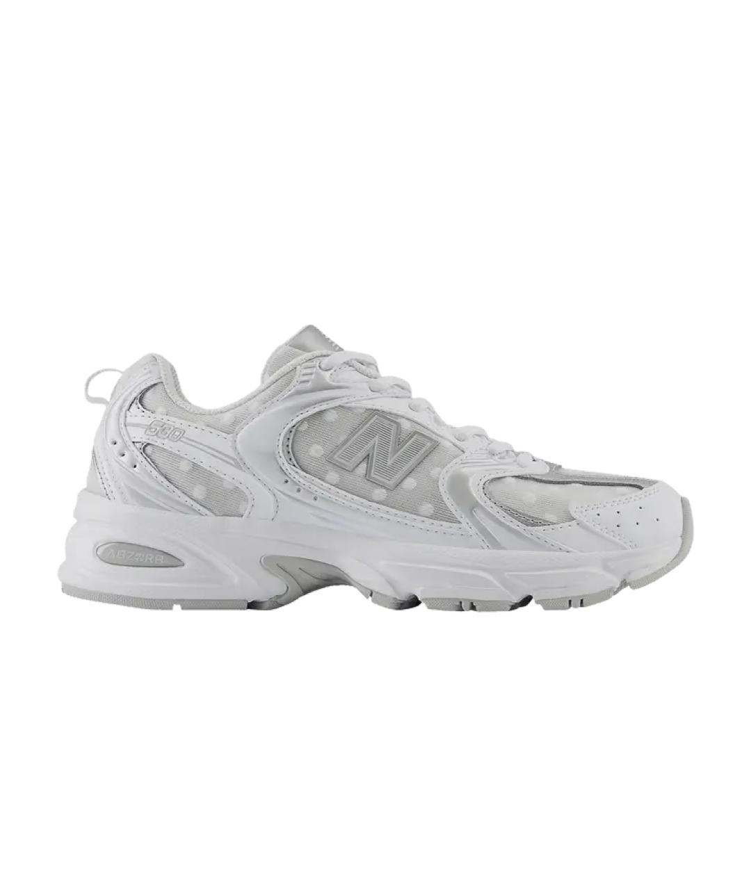 NEW BALANCE Белые синтетические кроссовки, фото 1