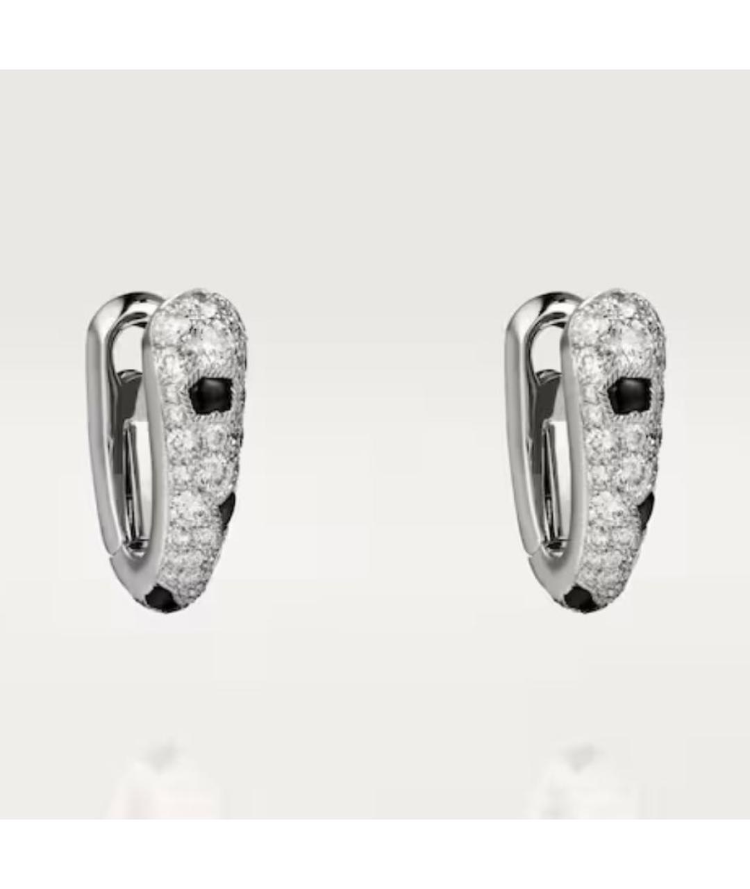 CARTIER Серебряные серьги из белого золота, фото 6