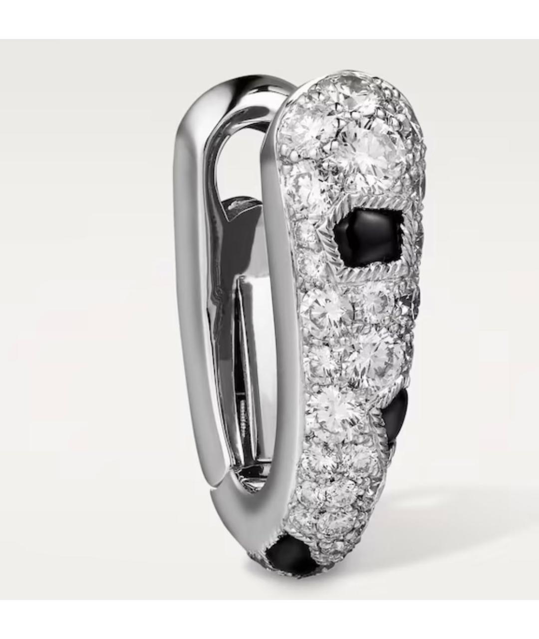 CARTIER Серебряные серьги из белого золота, фото 5