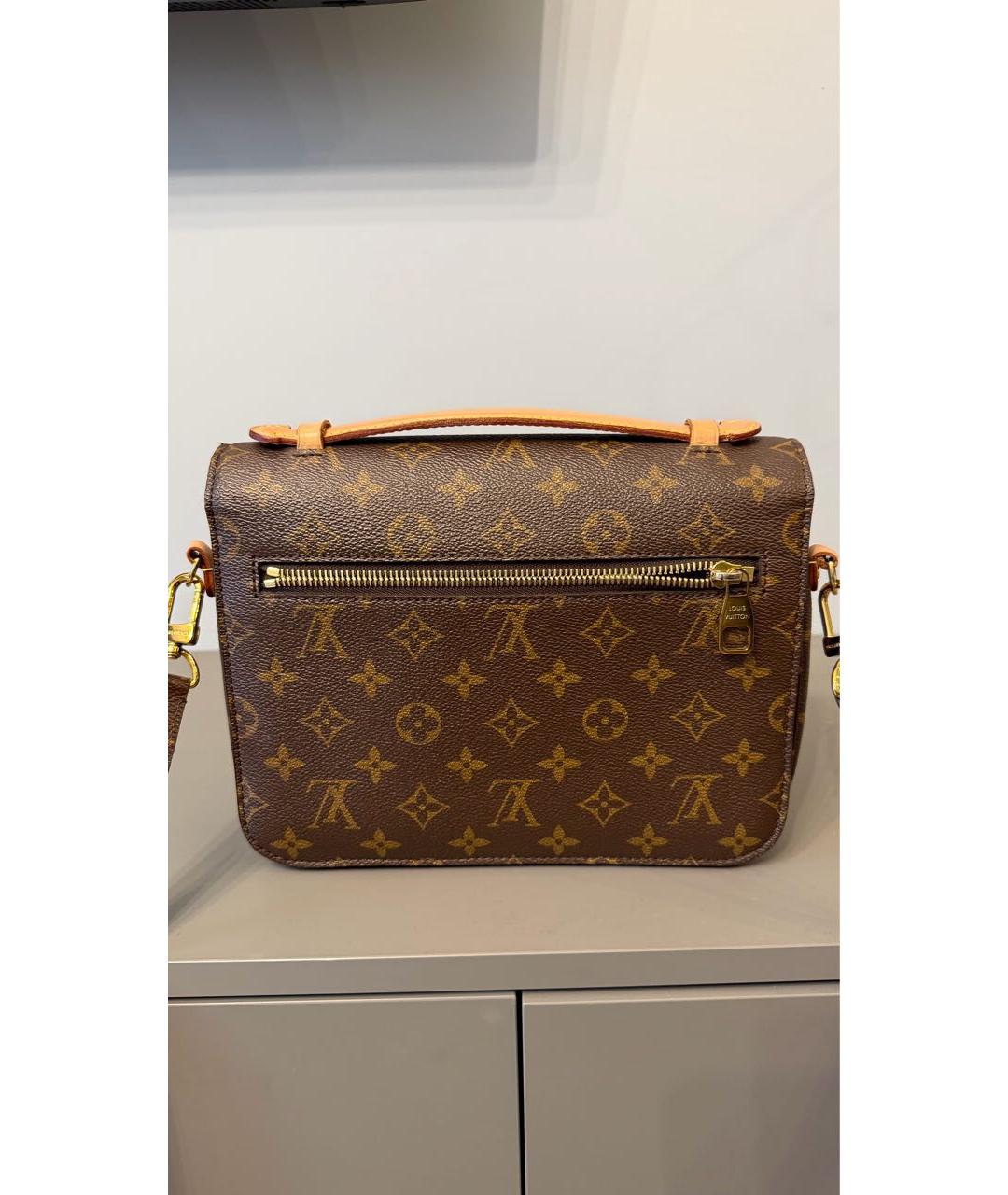 LOUIS VUITTON Коричневая сумка через плечо, фото 2