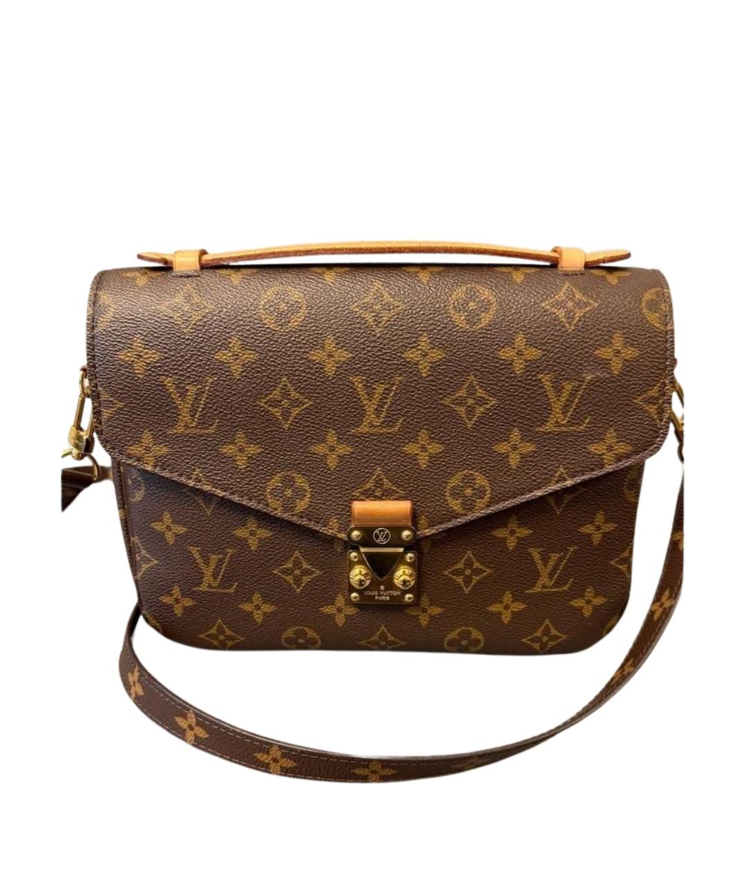 LOUIS VUITTON Коричневая сумка через плечо, фото 1