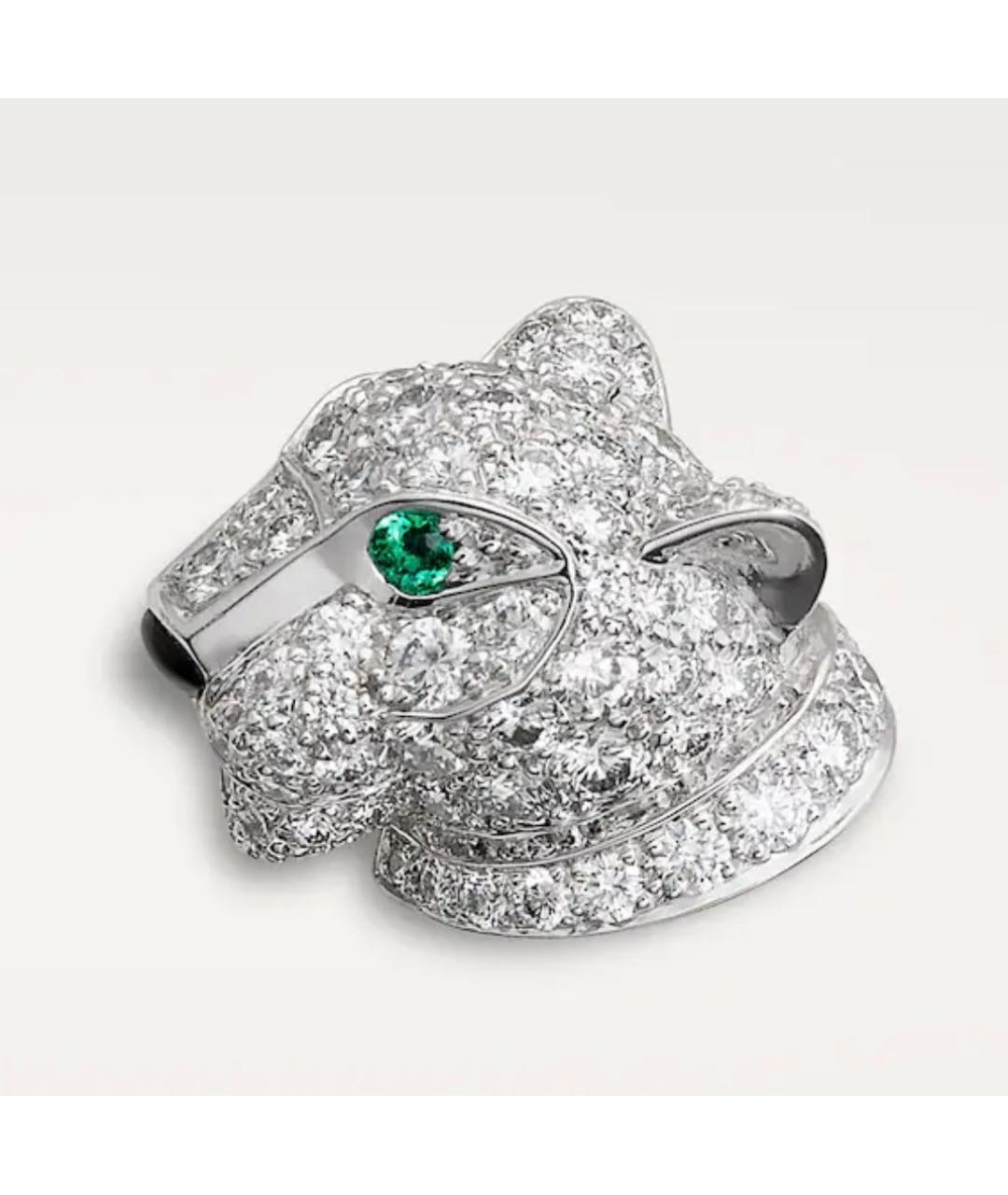 CARTIER Серебряные серьги из белого золота, фото 4