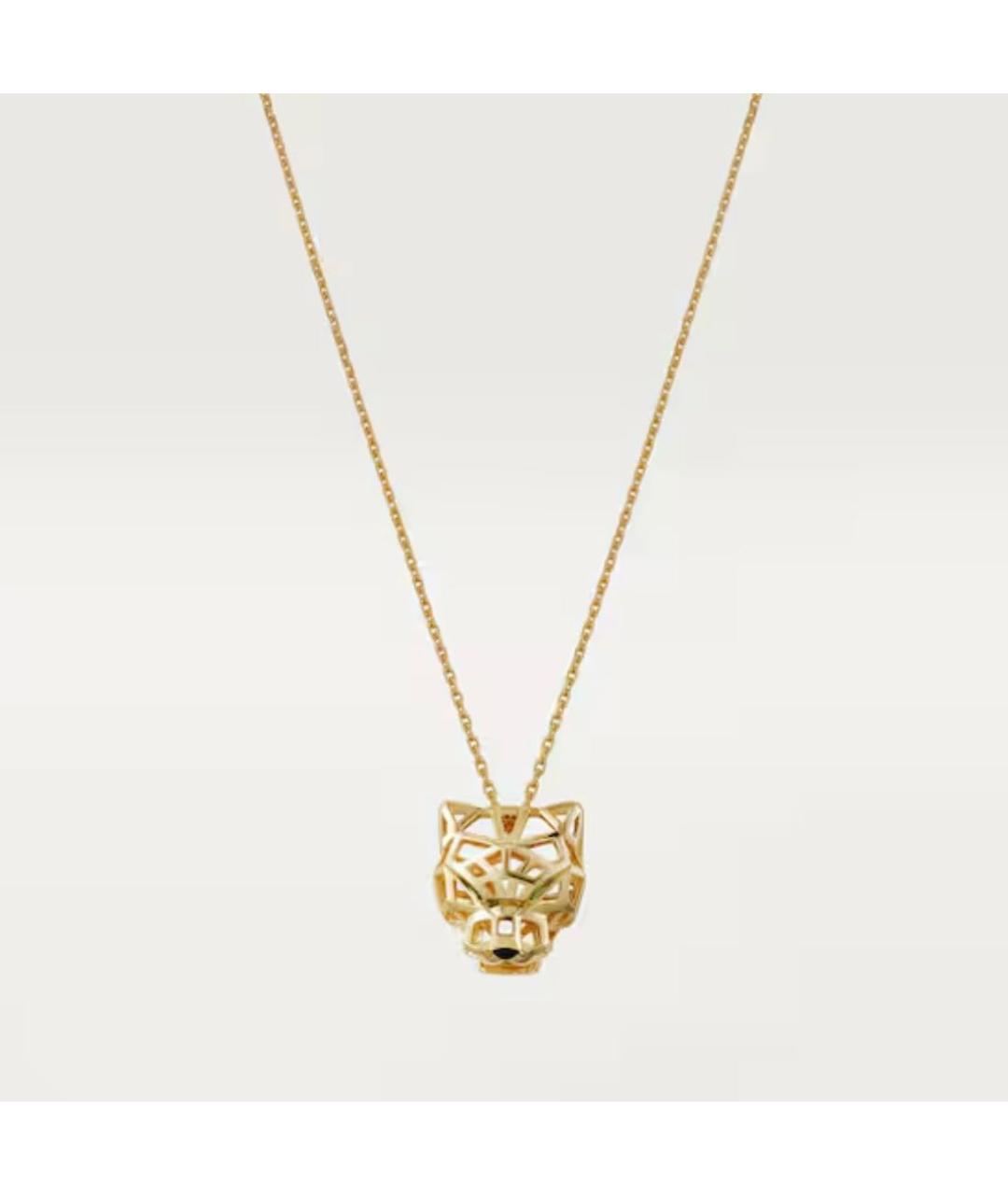 CARTIER Золотое колье из желтого золота, фото 4