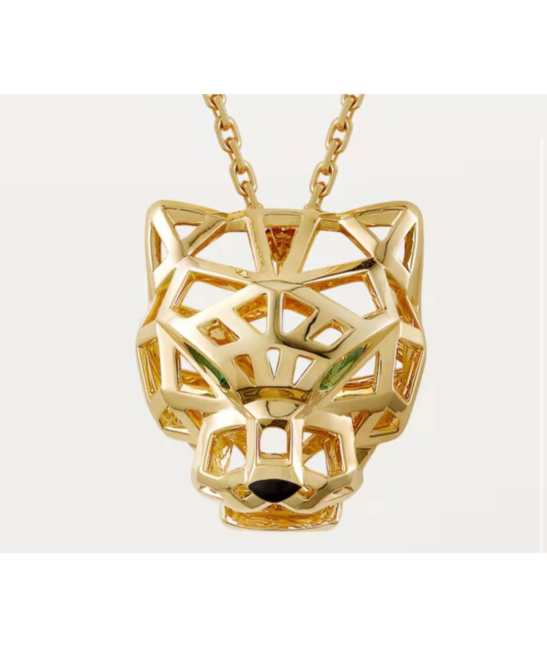 CARTIER Золотое колье из желтого золота, фото 2