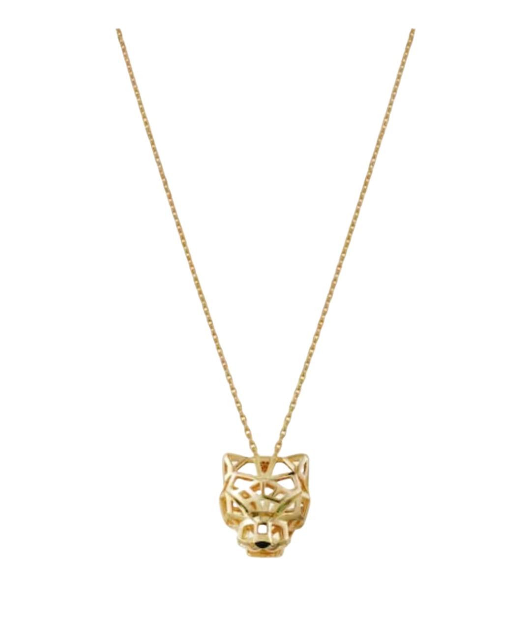 CARTIER Золотое колье из желтого золота, фото 1