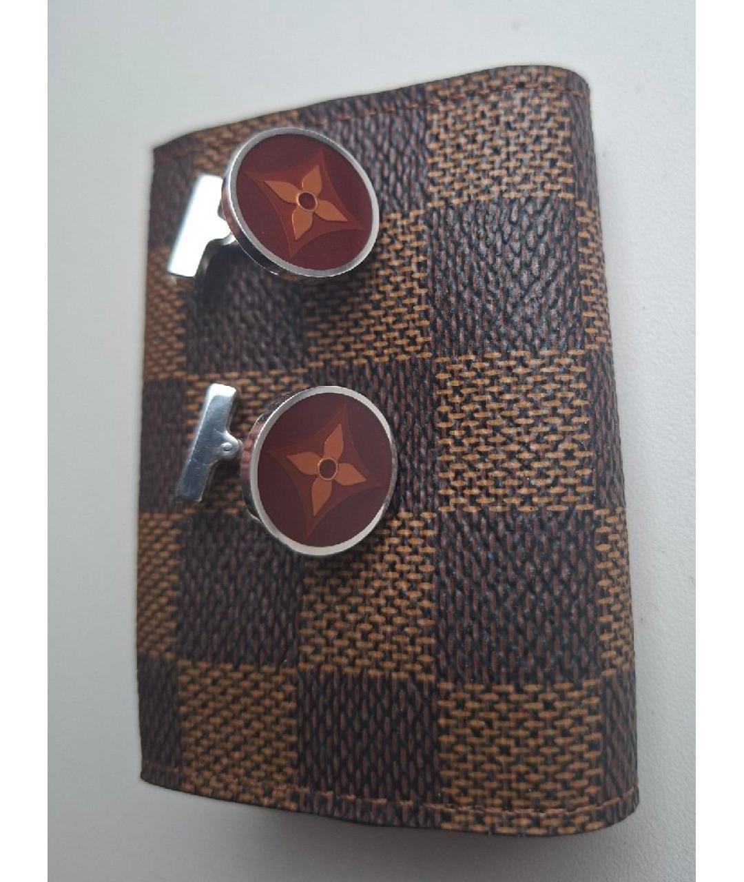 LOUIS VUITTON Мульти серебряные запонки, фото 2