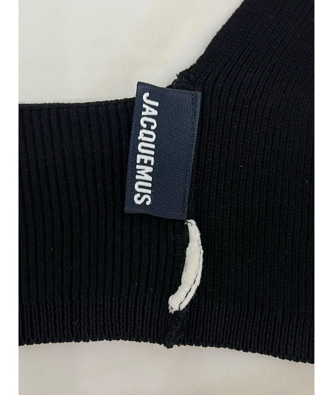JACQUEMUS Черная майка, фото 7