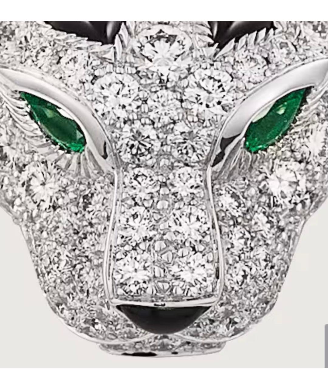 CARTIER Серебряное колье из белого золота, фото 3