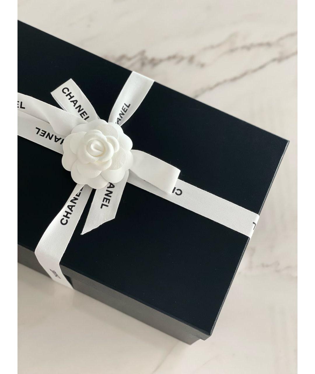 CHANEL Черные шлепанцы, фото 7