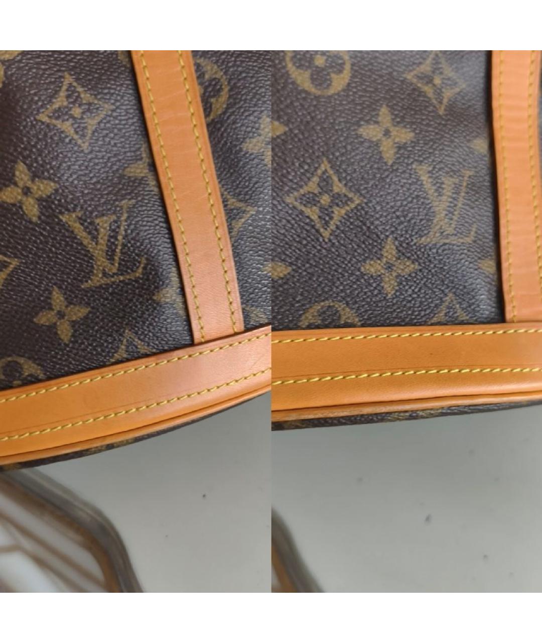 LOUIS VUITTON Коричневая сумка тоут, фото 5