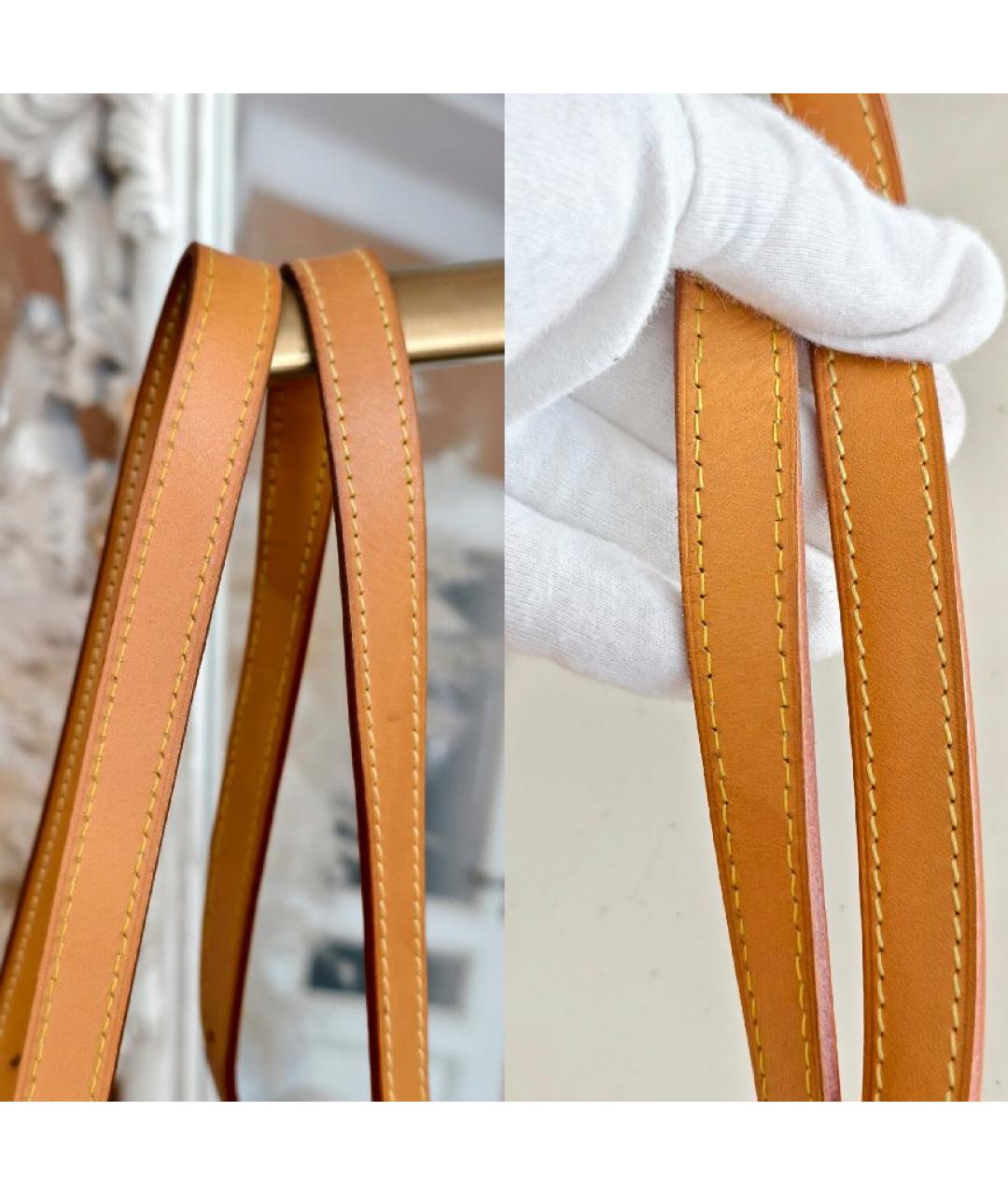 LOUIS VUITTON Коричневая сумка тоут, фото 10