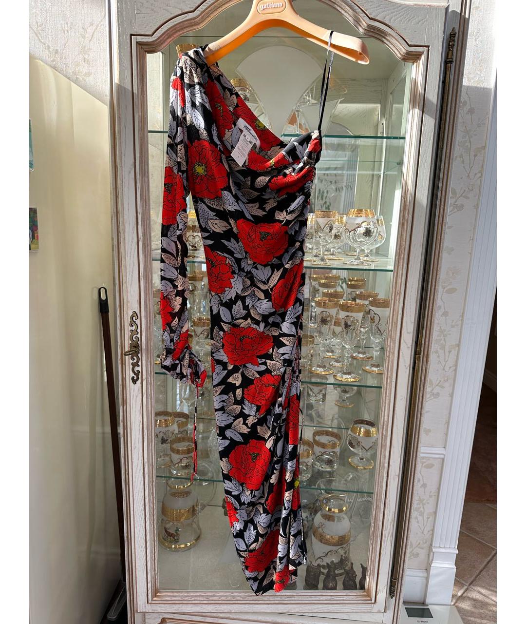 DIANE VON FURSTENBERG Мульти коктейльное платье, фото 5