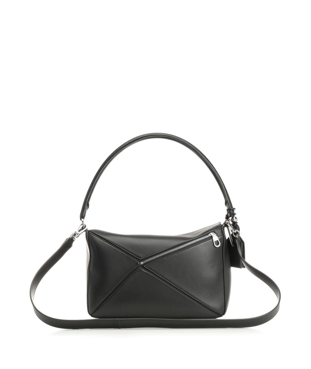 LOEWE Черная кожаная сумка через плечо, фото 3