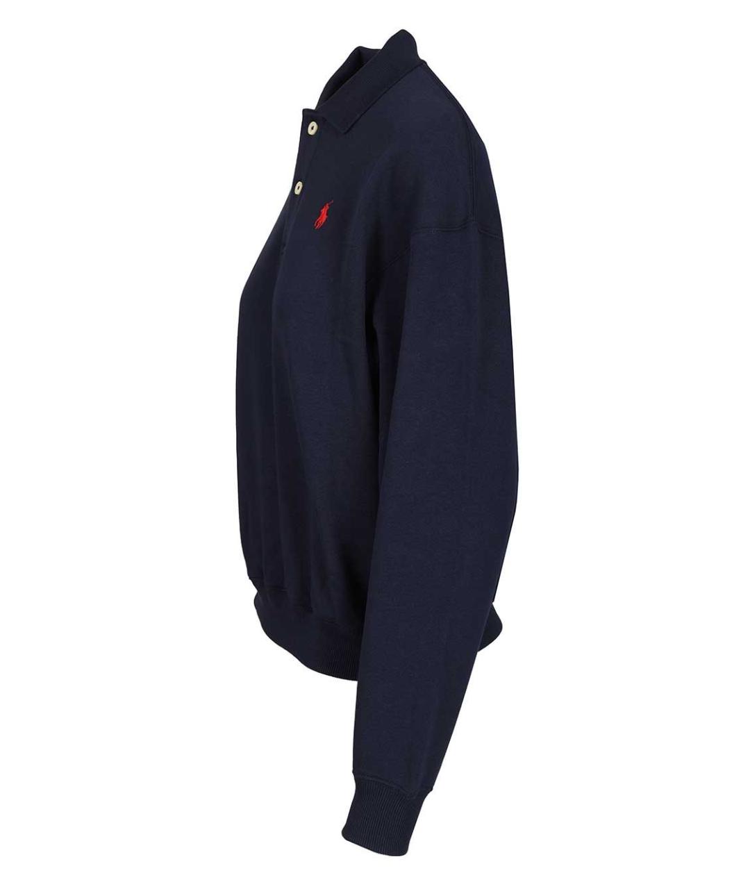 POLO RALPH LAUREN Синий хлопковый джемпер / свитер, фото 3