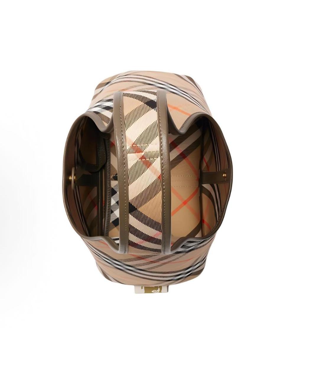 BURBERRY Бежевая сумка тоут, фото 3