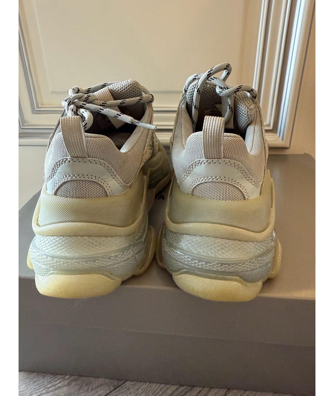 BALENCIAGA Серые кроссовки, фото 8