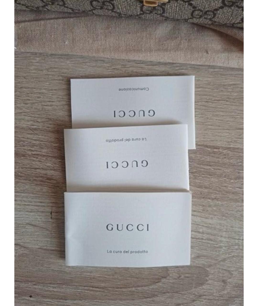 GUCCI Коричневая сумка с короткими ручками, фото 7