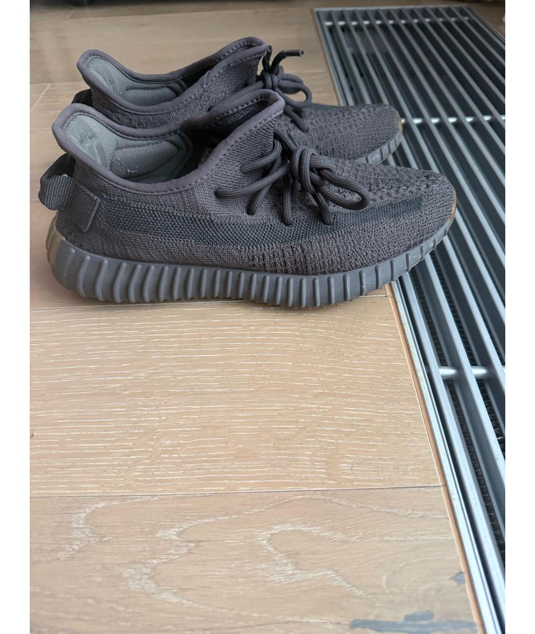 ADIDAS YEEZY Коричневые синтетические кроссовки, фото 6
