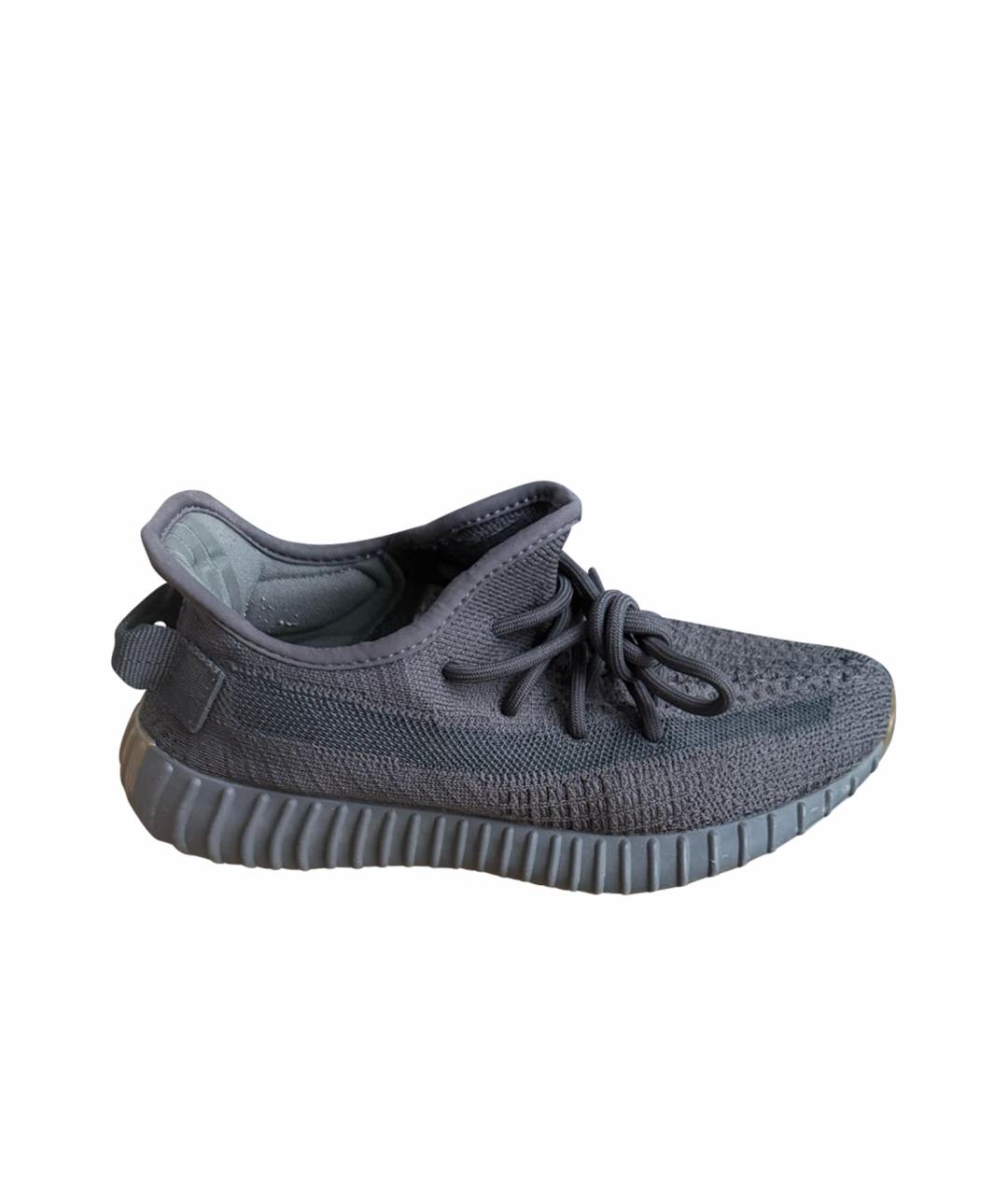 ADIDAS YEEZY Коричневые синтетические кроссовки, фото 1