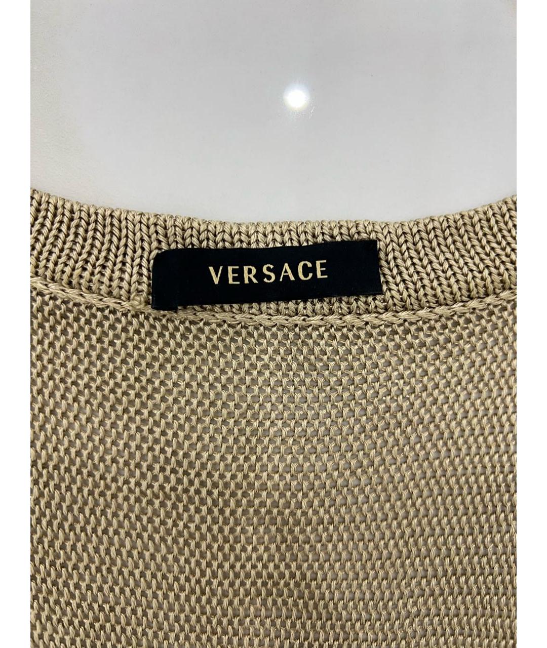 VERSACE Золотая туника, фото 6