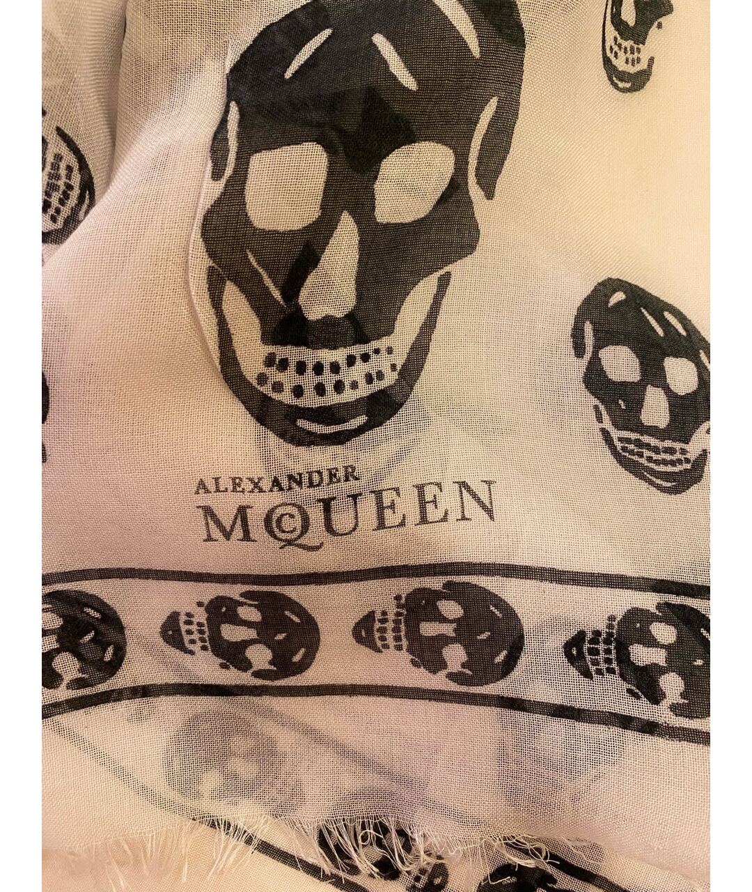 ALEXANDER MCQUEEN Мульти шарф, фото 2