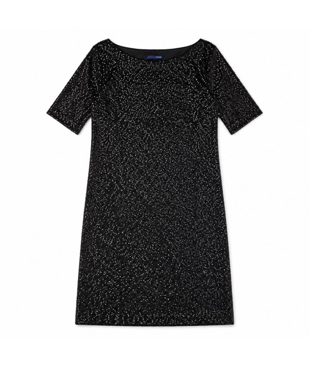 TRUSSARDI JEANS Черное коктейльное платье, фото 1
