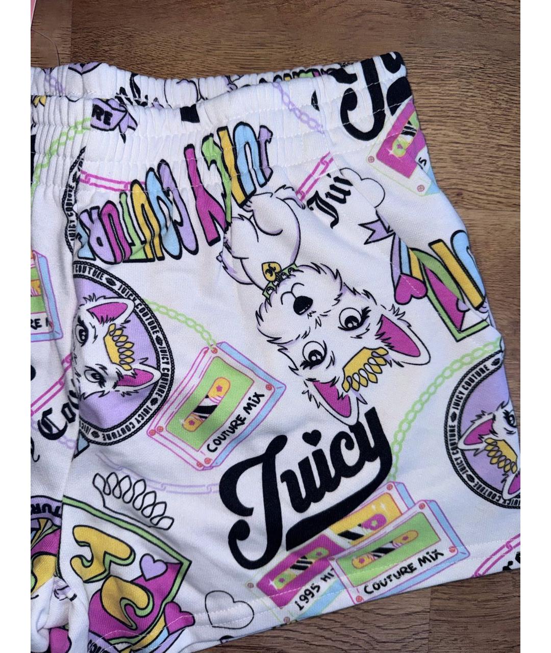 JUICY COUTURE Белые хлопковые брюки и шорты, фото 4